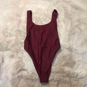 Maroon American Eagle One Piece